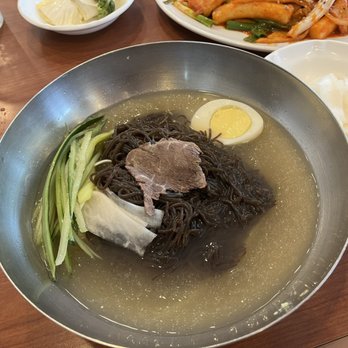 Yu Chun Korean Restaurant - Black Noodle In Iced Soup - Korean Near Me - Honolulu, Hawaii Yu Chun Korean Restaurant - Black Noodle In Iced Soup - Korean Near Me - Honolulu, Hawaii