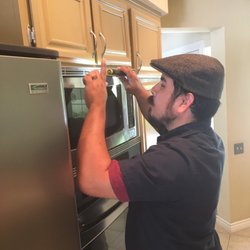 Abacus Appliance Service Corp - It is proved I have the most challenging set up of the wall unit, repairing the microwave door requires removal of the heavy oven too.