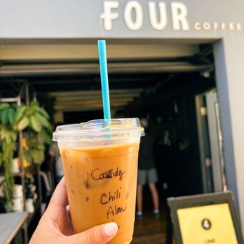 Fourtillfour - Honey chili  coffee - Coffee & Tea Near Me - Scottsdale, Arizona