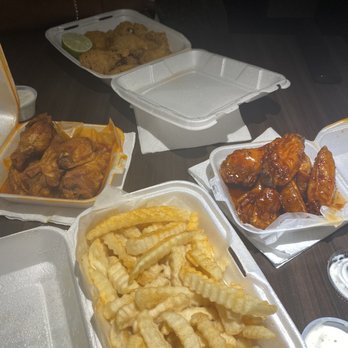 Capitol Hill - Honey hot, Catfish Nuggets, Korean glaze and French Fries - Chicken Wings Near Me - Denver, Colorado