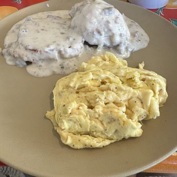 The Root Cafe - Biscuits and Gravy - Cafes Near Me - Little Rock, Arkansas