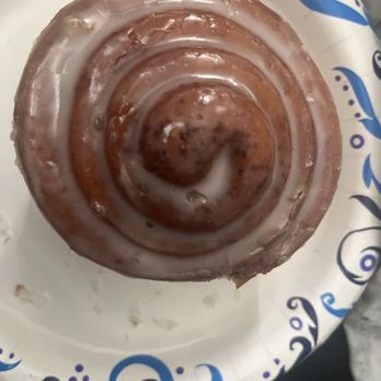 Rudy's Donuts - Half ate but shows how fire it is everything b fresh - Donuts Near Me - San Jacinto, California