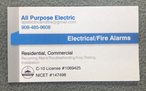 All Purpose Electric Logo
