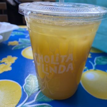 Cholita Linda - Mango agua fresca - Latin American Near Me - Walnut Creek, California