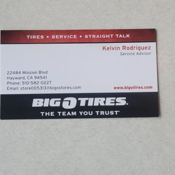 Big O Tires - Tires Near Me - Hayward, California Big O Tires - Tires Near Me - Hayward, California