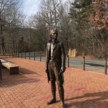 Thomas Jefferson's Monticello - Life size at 6' 2.5" - Landmarks & Historical Buildings Near Me - Charlottesville, Virginia