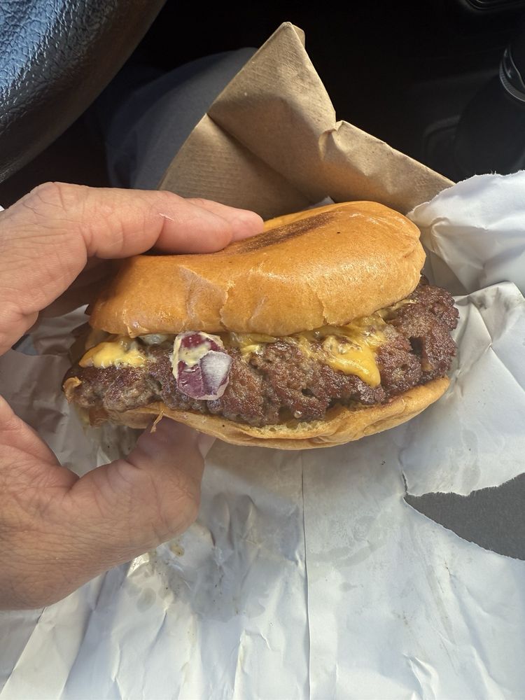 Food from Mr Smash Burgers