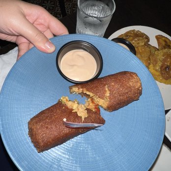 Boriken Restaurant & Bar - alcapurria w crabmeat - Puerto Rican Near Me - Staten Island, New York