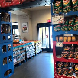 An arch of snacks