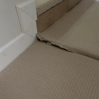 Western States Flooring - This is finished. Seriously. Wow. The fact that we had to complain and work to get them to come back and spend months fixing is crazy. - Flooring Near Me - Chandler, Arizona