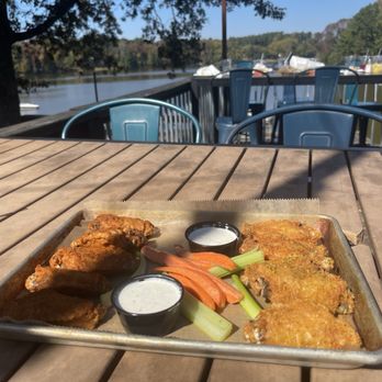 Waters Edge Dock and Grill - Juicy Chicken wings !! - New American Near Me - Salisbury, North Carolina Waters Edge Dock and Grill - Juicy Chicken wings !! - New American Near Me - Salisbury, North Carolina