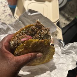 El Tumbao Plantain Sandwich
