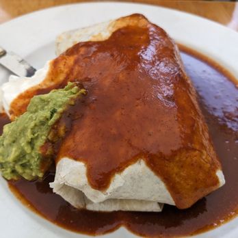 Mendocino Cafe - Cafe burrito mojado - good - Cafes Near Me - Mendocino, California