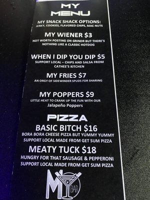 Menu photo 1 My Bar Kailua-Kona, HI Menu photo 1 My Bar Kailua-Kona, HI
