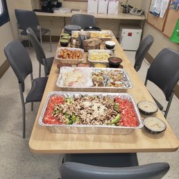 The catering spread!! Omg!! So good The catering spread!! Omg!! So good