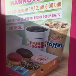 Dunkin' Donuts - Bald geht es los.