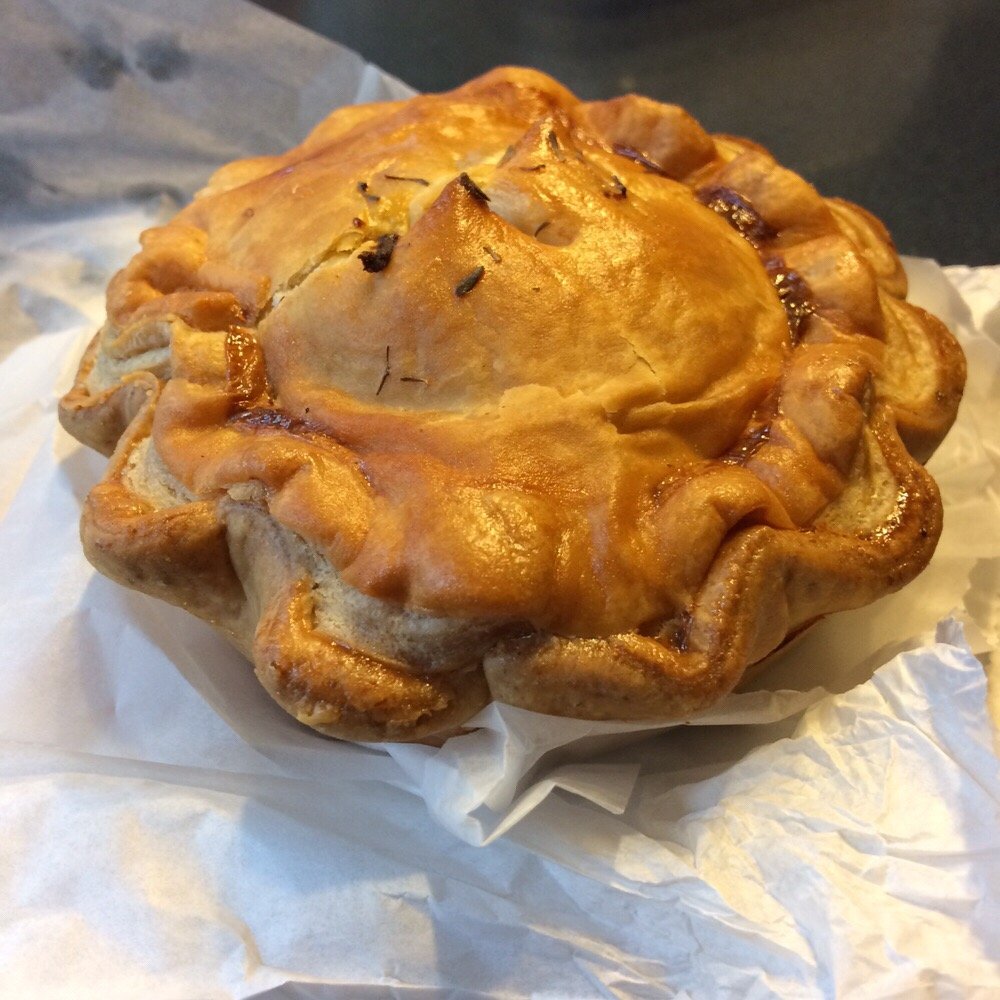 Proper Pie - The lamb and vegetable pie (it's about the size of a large hand pie, fyi) - Desserts Near Me - Richmond, Virginia