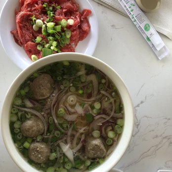 Pho Play - Beef and meatball pho, rare beef on the side. Highly recommend doing it on the side so your meat doesn't g t overcooked. Pho Rare Steak - Vietnamese Near Me - Castro Valley, California Pho Play - Beef and meatball pho, rare beef on the side. Highly recommend doing it on the side so your meat doesn't g t overcooked. Pho Rare Steak - Vietnamese Near Me - Castro Valley, California