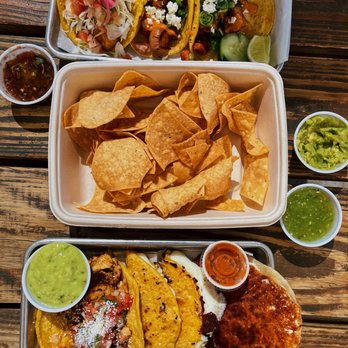 Taco Chelo - IG: @foodsbysachi Veggie, Fish, Chips, Salsa/Guacamole, Quesadilla, Costra Taco - Tacos Near Me - Phoenix, Arizona Taco Chelo - IG: @foodsbysachi Veggie, Fish, Chips, Salsa/Guacamole, Quesadilla, Costra Taco - Tacos Near Me - Phoenix, Arizona
