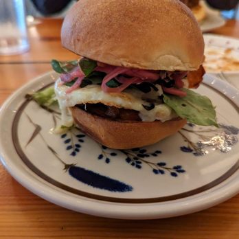 The Washburne Cafe - Breakfast sandwich on brioche bun - Breakfast & Brunch Near Me - Springfield, Oregon The Washburne Cafe - Breakfast sandwich on brioche bun - Breakfast & Brunch Near Me - Springfield, Oregon