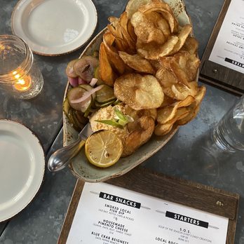 The Ice Plant - smoked local fish dip - Cocktail Bars Near Me - St. Augustine, Florida