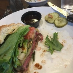 Medium rare perfect! BBQ sauce and the works I come to Duffy's if the Pats are not on local tv I love everything about it!