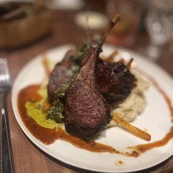 Bask Steakhouse - Lamb rack