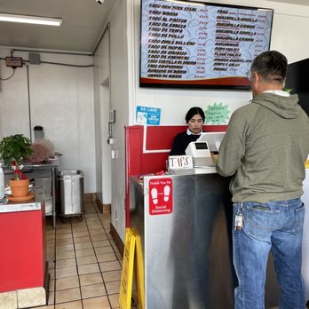 Tacos El Gallo - Ordering Counter / Menu - Tacos Near Me - El Cajon, California Tacos El Gallo - Ordering Counter / Menu - Tacos Near Me - El Cajon, California