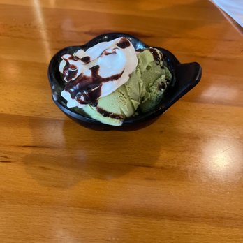 Wazabi Sushi - Orange - Green tea ice cream - Sushi Bars Near Me - Orange, California