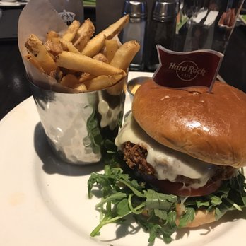 Hard Rock Cafe - Cauliflower burger was incredible! - American Near Me - Myrtle Beach, South Carolina Hard Rock Cafe - Cauliflower burger was incredible! - American Near Me - Myrtle Beach, South Carolina