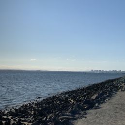Nice view of downtown San Diego, you can see the boats in the distance and to the East the mountains.