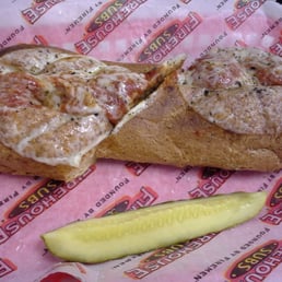 Medium meatball on wheat. Medium meatball on wheat.