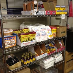 Prosser's Seafood - The seasoning rack.