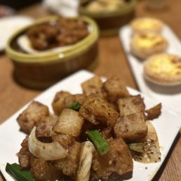 Pan Fried Radish Cakes