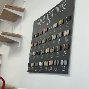 The Clayground - Glaze color options - Art Classes Near Me - Neptune Beach, Florida