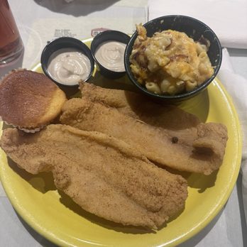 Mama J's Kitchen - Fried Catfish (2 piece)and Macaroni & Cheese - Soul Food Near Me - Richmond, Virginia