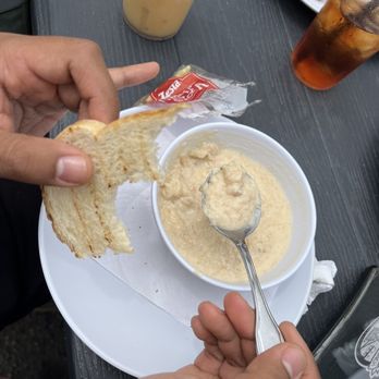 Breakers Breakfast, Brunch & Lunch - Bowl of chowder of the day, with side of sourdough - Breakfast & Brunch Near Me - Pacifica, California Breakers Breakfast, Brunch & Lunch - Bowl of chowder of the day, with side of sourdough - Breakfast & Brunch Near Me - Pacifica, California
