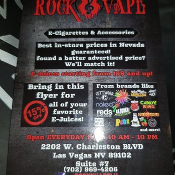 Rock & Vape - Vape Shops Near Me - Las Vegas, Nevada