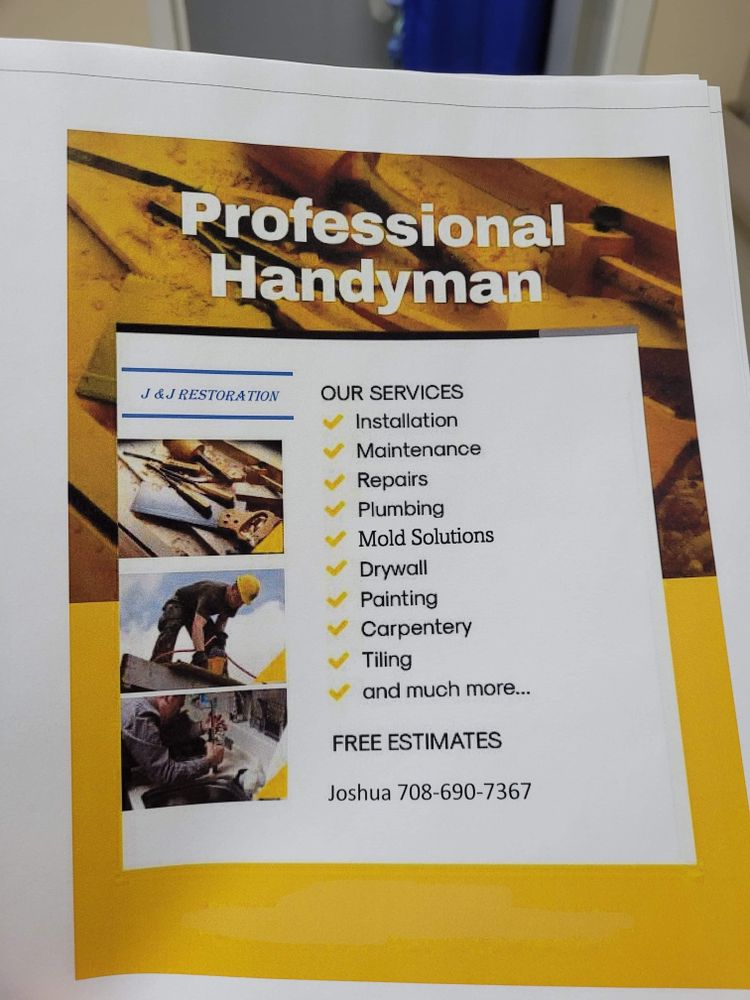 Slide of J & J Restoration