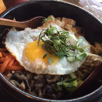 Kameya Sushi & Ramen - Bibimbap with tofu and brown rice - Sushi Bars Near Me - Chicago, Illinois Kameya Sushi & Ramen - Bibimbap with tofu and brown rice - Sushi Bars Near Me - Chicago, Illinois
