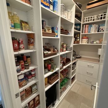 Lived In By V Britton - Custom pantry cabinets and organization. - Interior Design Near Me Lived In By V Britton - Custom pantry cabinets and organization. - Interior Design Near Me
