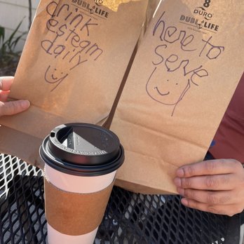 Esteamed Coffee - To-go bags that make you smile! - Coffee & Tea Near Me - Cary, North Carolina