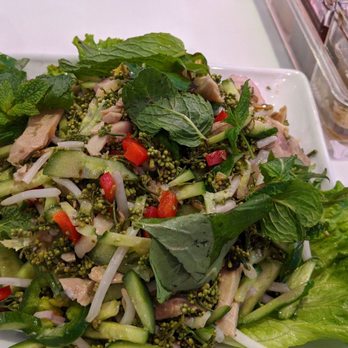 Udom Khmer Restaurant - Sdao salad - Barbeque Near Me - Long Beach, California