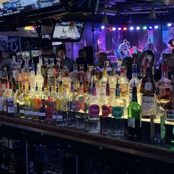 Britton Tavern - Look at all those liquors to choose from