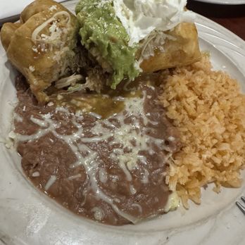 Cocina Michoacana 2 - Bean not good, rice needs a tad more flavor. Chimichanga not bad! - Mexican Near Me - Sonora, California