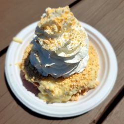 Erie County Fair - Erie County Fair Peanutbutter Cream Doughnut @Peachey Baking Co.