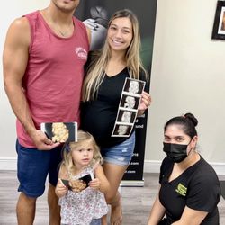 Exceptional Imaging Center - This family is a repeat they came to us 3 years ago with this little princess.