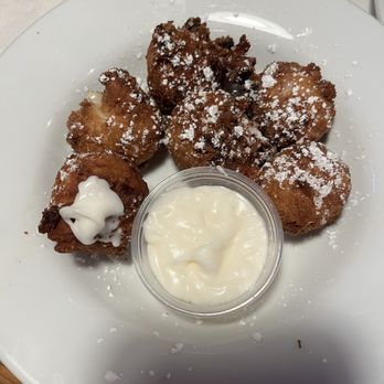 Dennys - Strawberry Pancake Puppies with cream cheese frosting! Delicious - American Near Me - Columbia, South Carolina Dennys - Strawberry Pancake Puppies with cream cheese frosting! Delicious - American Near Me - Columbia, South Carolina