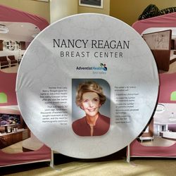 Nancy Reagan Breast Center - Large poster front Nancy Reagan