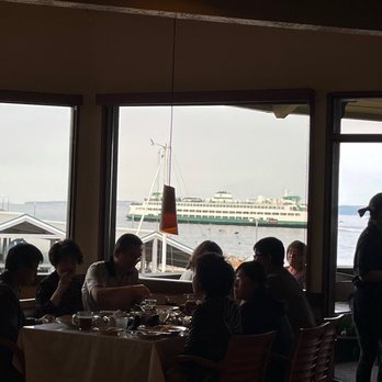 Arnies Restaurant Edmonds - Picturesque view from our booth ....ferry on its way to Kingston - Seafood Near Me - Edmonds, Washington Arnies Restaurant Edmonds - Picturesque view from our booth ....ferry on its way to Kingston - Seafood Near Me - Edmonds, Washington